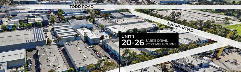 Offices commercial property for lease at 1/20-26 Sabre Drive Port Melbourne VIC 3207