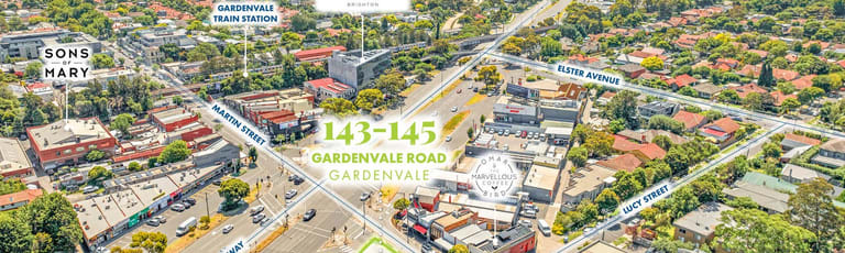 Shop & Retail commercial property for sale at 143-145 Gardenvale Road Gardenvale VIC 3185