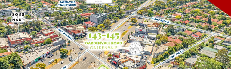 Shop & Retail commercial property for sale at 143-145 Gardenvale Road Gardenvale VIC 3185