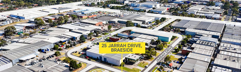 Factory, Warehouse & Industrial commercial property leased at 25 Jarrah Drive Braeside VIC 3195