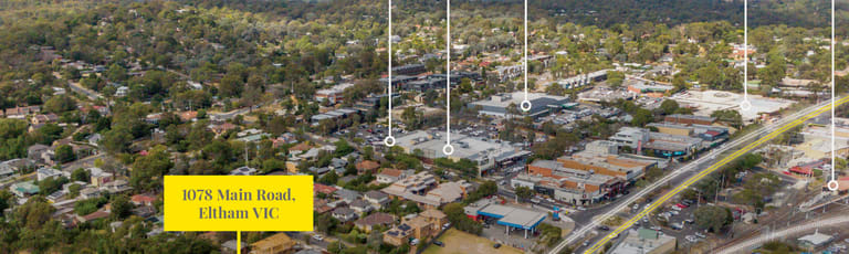 Development / Land commercial property for sale at 1078 Main Road Eltham VIC 3095