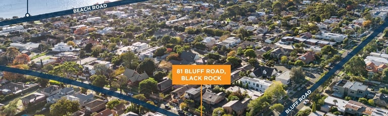 Shop & Retail commercial property for sale at A & B/81 Bluff Road Black Rock VIC 3193