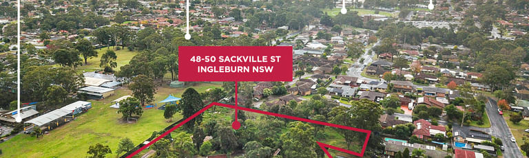 Development / Land commercial property for sale at 48-50 Sackville Street Ingleburn NSW 2565