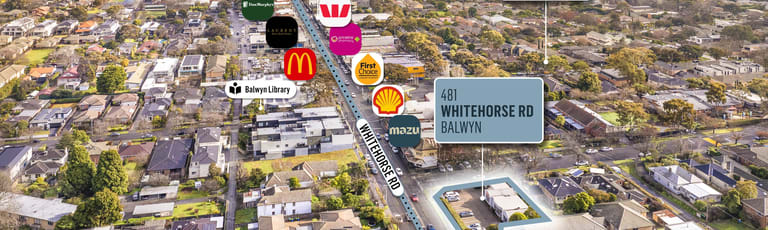 Development / Land commercial property for sale at 481 Whitehorse Road Balwyn VIC 3103