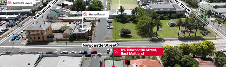 Development / Land commercial property for sale at 129 Newcastle Street East Maitland NSW 2323