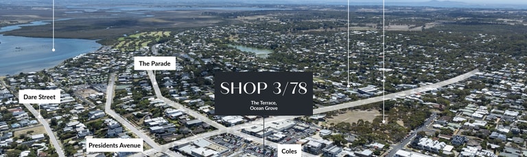 Shop & Retail commercial property for sale at Shop 3/78 The Terrace Ocean Grove VIC 3226