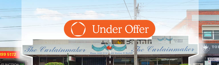 Shop & Retail commercial property for sale at 422 Station Street Box Hill VIC 3128