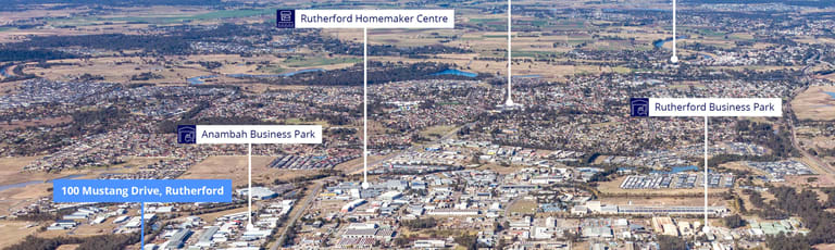 Factory, Warehouse & Industrial commercial property for lease at 100 Mustang Drive Rutherford NSW 2320