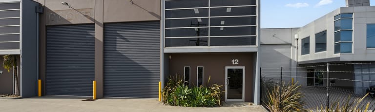 Factory, Warehouse & Industrial commercial property for sale at 12/53-57 Rimfire Drive Hallam VIC 3803