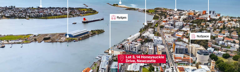 Offices commercial property for lease at Lot 3/14 Honeysuckle Drive Newcastle NSW 2300
