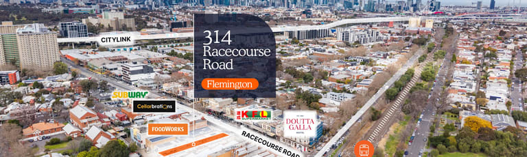 Shop & Retail commercial property for sale at 314 Racecourse Road Flemington VIC 3031