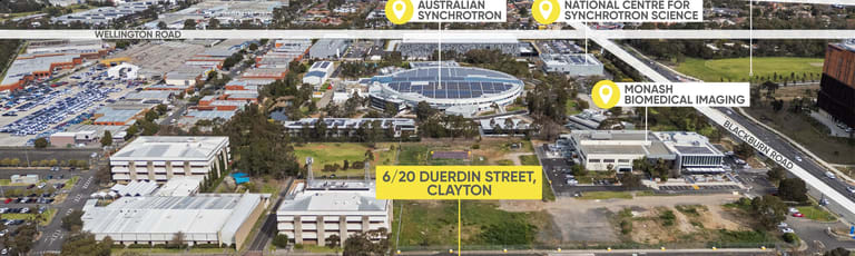 Factory, Warehouse & Industrial commercial property for sale at 6/20 Duerdin Street Clayton VIC 3168