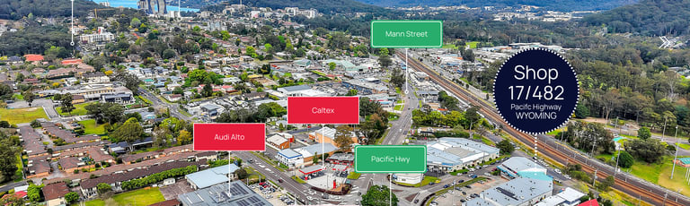 Shop & Retail commercial property for sale at Shop 17/482 Pacific Highway Wyoming NSW 2250