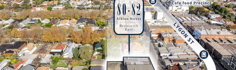 Development / Land commercial property for sale at 80 & 82 Albion Street Brunswick East VIC 3057