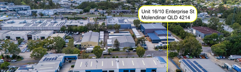 Factory, Warehouse & Industrial commercial property for sale at UNIT 16 / 10 ENTERPRISE STREET Molendinar QLD 4214