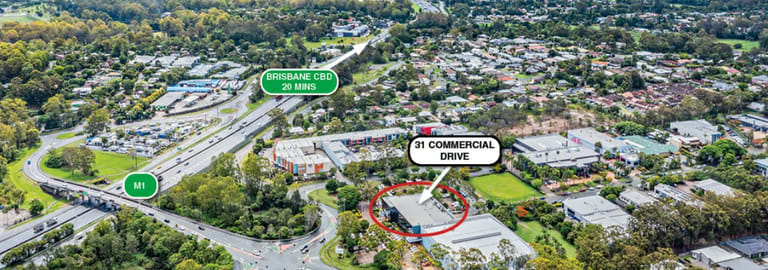 Offices commercial property leased at 1/1-31 Commercial Drive Shailer Park QLD 4128