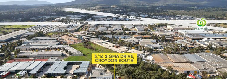 Shop & Retail commercial property for sale at 3/16 Sigma Drive Croydon South VIC 3136
