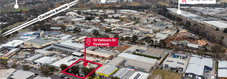 Showrooms / Bulky Goods commercial property for lease at 13 Yallourn Street Fyshwick ACT 2609
