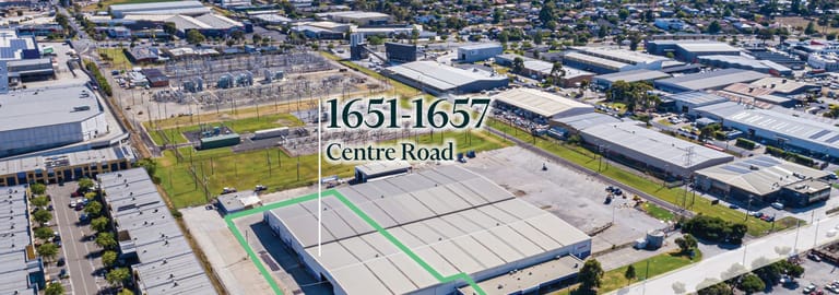 Factory, Warehouse & Industrial commercial property for lease at Part 1651-1657 Centre Road Springvale VIC 3171