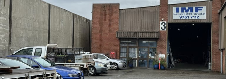 Factory, Warehouse & Industrial commercial property leased at 3/19 Burgess Road Bayswater VIC 3153