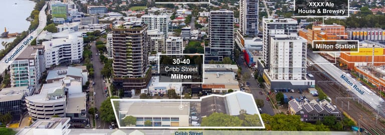 Shop & Retail commercial property for lease at 30-40 Cribb St Milton QLD 4064
