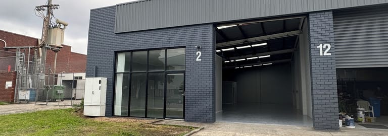Factory, Warehouse & Industrial commercial property for lease at 2/12 Reid Street Bayswater VIC 3153