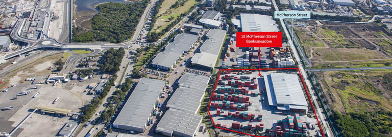 Factory, Warehouse & Industrial commercial property for lease at 15 Mcpherson Street Banksmeadow NSW 2019