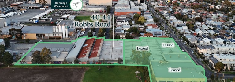 Factory, Warehouse & Industrial commercial property for lease at 40-44 Robbs Road West Footscray VIC 3012