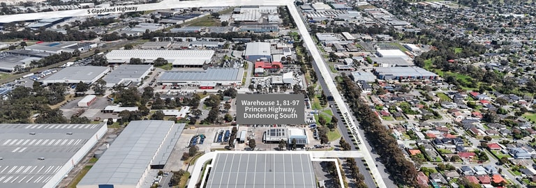 Factory, Warehouse & Industrial commercial property for lease at 1/81 - 97 Princes Highway Dandenong South VIC 3175