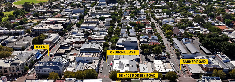 Offices commercial property for lease at 6B/103 Rokeby Road Subiaco WA 6008