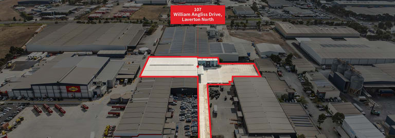 Factory, Warehouse & Industrial commercial property for lease at 107 William Angliss Drive Laverton North VIC 3026