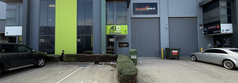 Factory, Warehouse & Industrial commercial property for lease at 5/21-22 National Drive Hallam VIC 3803