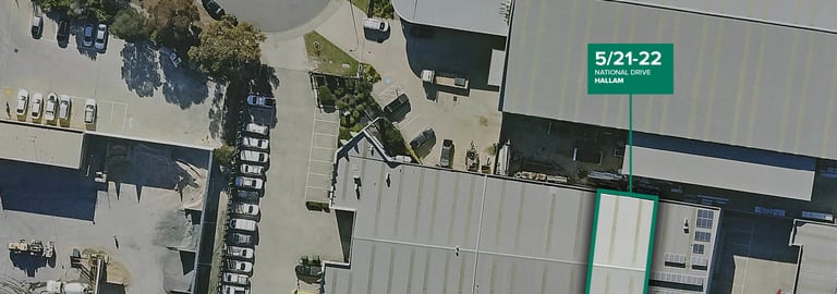 Factory, Warehouse & Industrial commercial property for lease at 5/21-22 National Drive Hallam VIC 3803