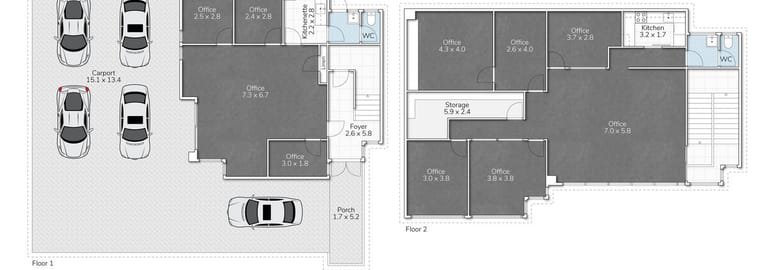 Offices commercial property for lease at 2/42 Finsbury Street Newmarket QLD 4051