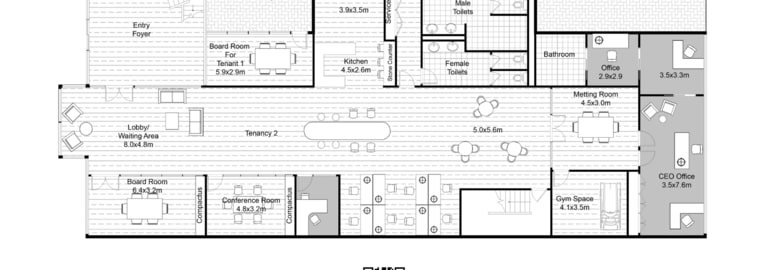 Showrooms / Bulky Goods commercial property for lease at Ground Floor 1 & 2/61-63 Wellington Street St Kilda VIC 3182