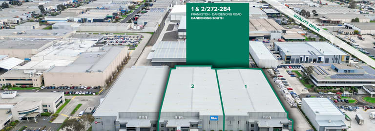 Factory, Warehouse & Industrial commercial property for lease at 1 & 2/272-284 Frankston-Dandenong Road Dandenong South VIC 3175