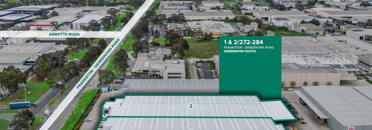 Factory, Warehouse & Industrial commercial property for lease at 1 & 2/272-284 Frankston-Dandenong Road Dandenong South VIC 3175