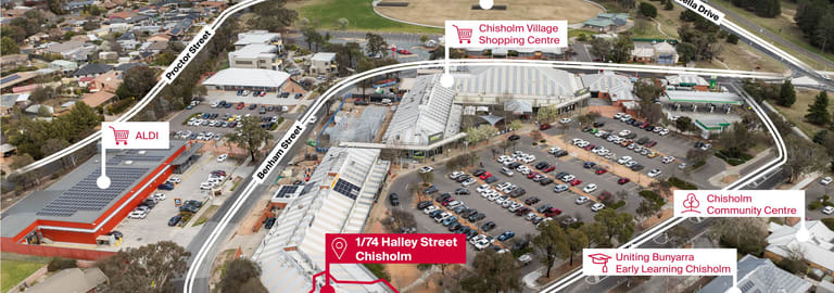 Medical / Consulting commercial property for lease at Unit 1/76 Halley Street Chisholm ACT 2905