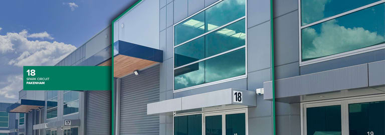 Factory, Warehouse & Industrial commercial property for lease at 18 Spark Circuit Pakenham VIC 3810