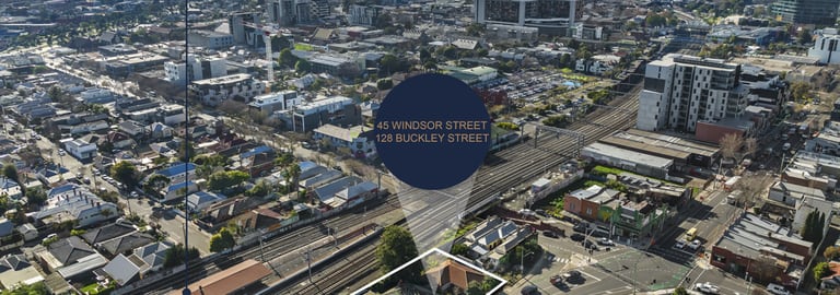 Development / Land commercial property for sale at 128 Buckley Street & 45 Windsor Street Footscray VIC 3011