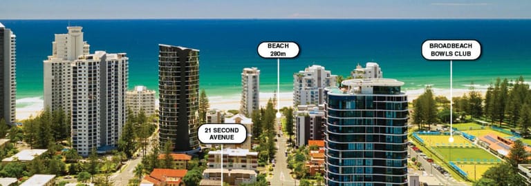 Development / Land commercial property for sale at 21 Second Avenue Broadbeach QLD 4218