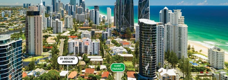 Development / Land commercial property for sale at 21 Second Avenue Broadbeach QLD 4218