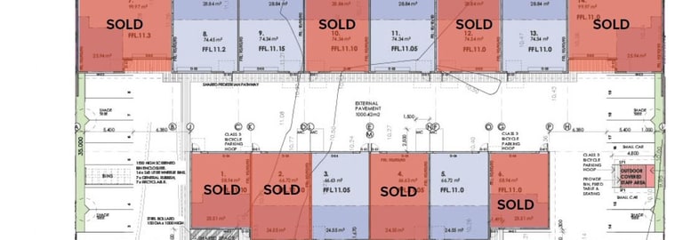 Factory, Warehouse & Industrial commercial property for sale at 1-14/9-11 Bronwyn Street Caloundra West QLD 4551