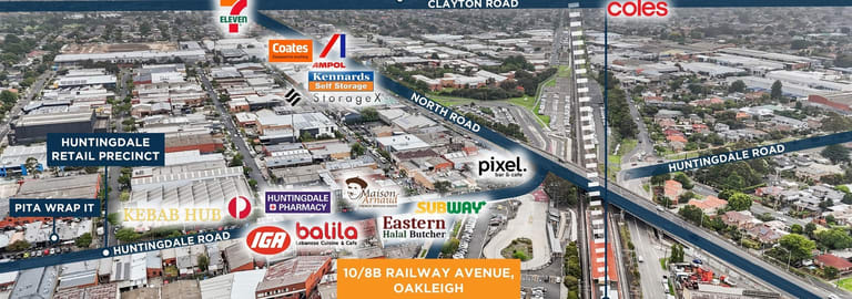 Factory, Warehouse & Industrial commercial property for sale at 10/8B Railway Avenue Oakleigh VIC 3166