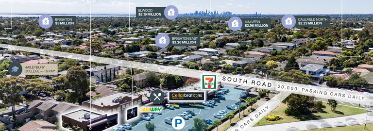 Shop & Retail commercial property sold at Shops 1-3 & 4/507-533 Bluff Road Hampton VIC 3188