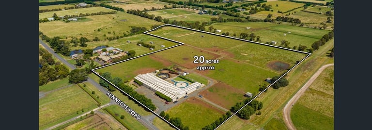 Development / Land commercial property for sale at 213 Kennedys Road Miners Rest VIC 3352