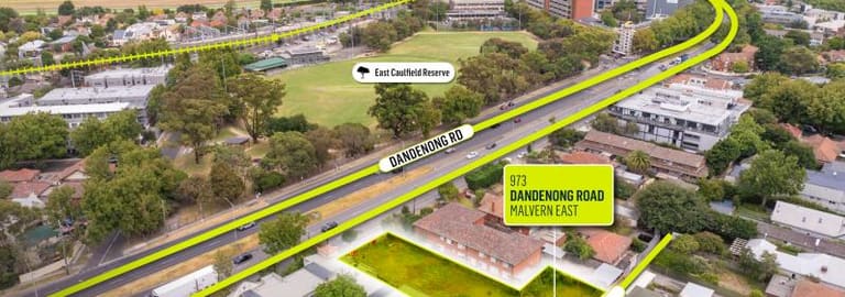 Development / Land commercial property sold at 973 Dandenong Road Malvern East VIC 3145