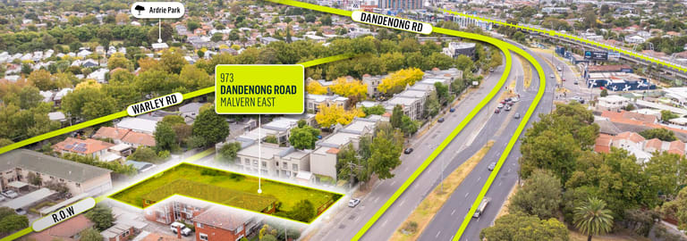 Development / Land commercial property for sale at 973 Dandenong Road Malvern East VIC 3145