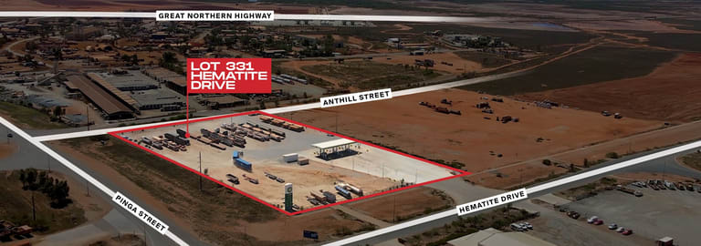 Factory, Warehouse & Industrial commercial property for sale at Lot 331 Hematite Drive Wedgefield WA 6721