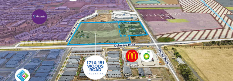 Development / Land commercial property for sale at 171 & 181 Woods Road Truganina VIC 3029